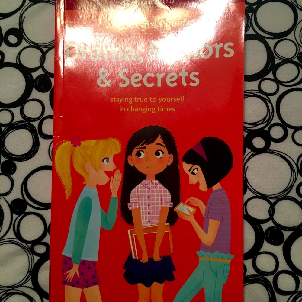 American Girls Young Tween/Teenage Advice Book ‘Drama, Rumors, and Secret’